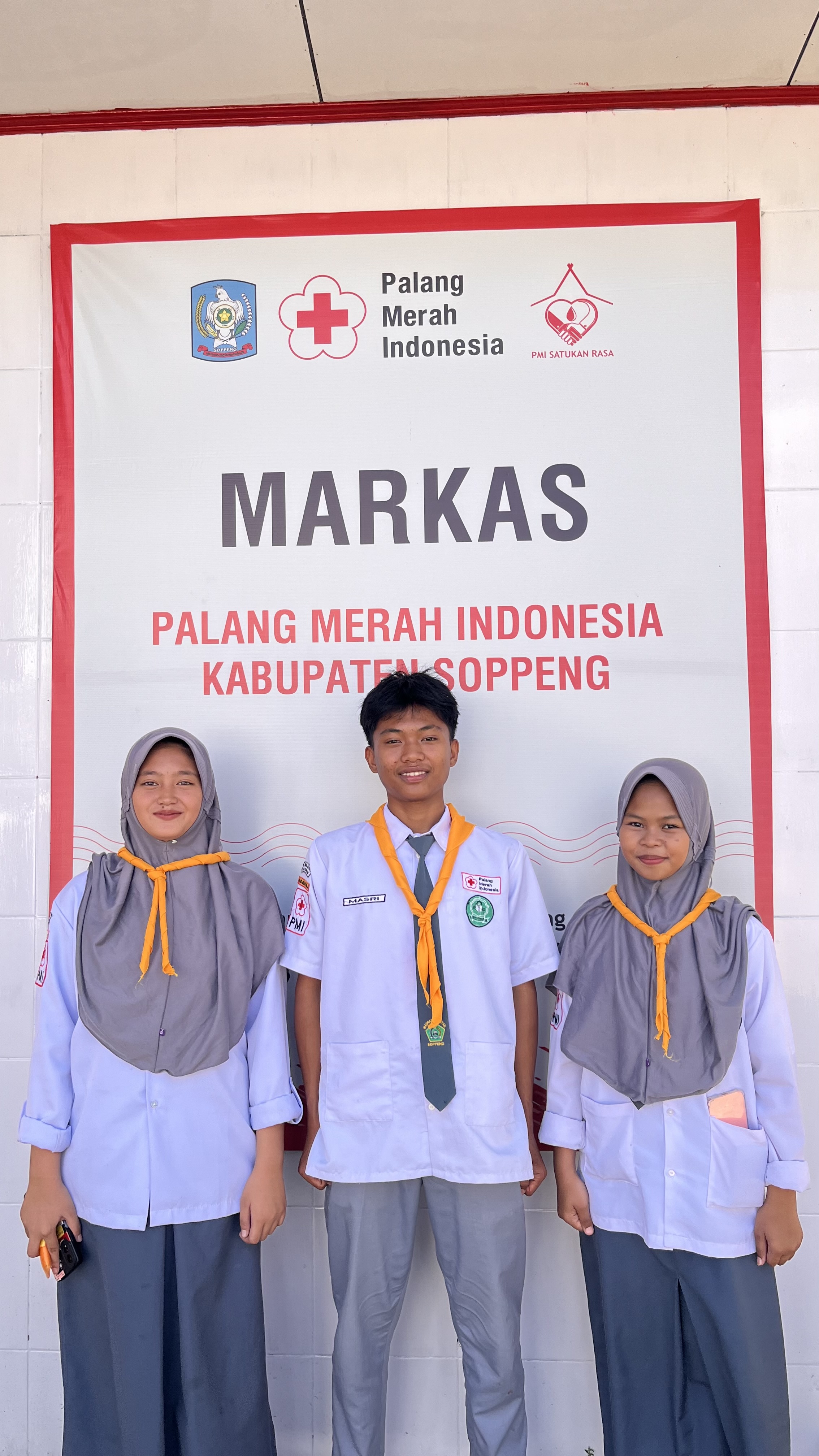 MA Pergis Ganra Mengikuti Latihan Gabungan Kepemimpinan PMR Wira PMI Kabupaten Soppeng